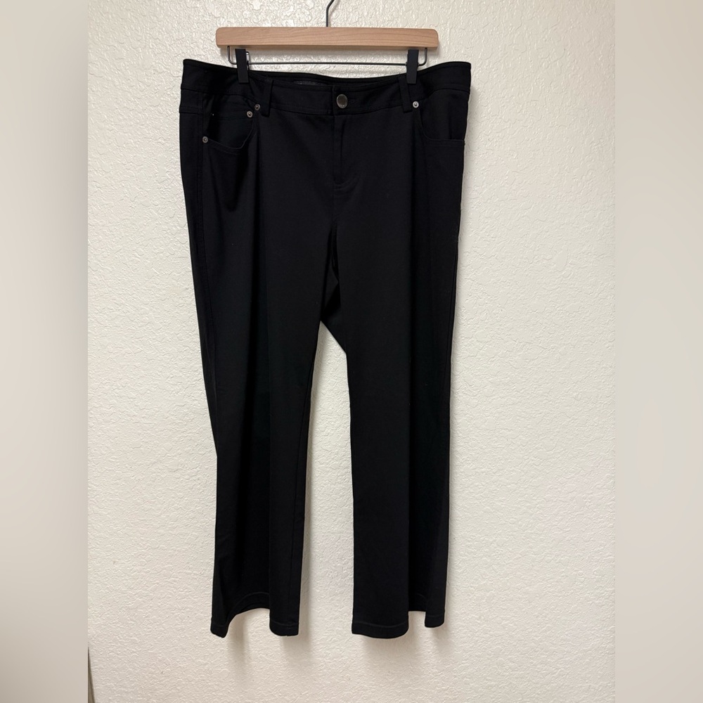INC International Concepts Black Pants Size 18WP